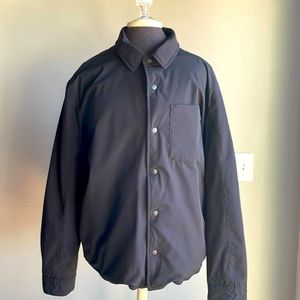 Banana Republic Shirt Jacket Tech Motion Large Black Men unisex